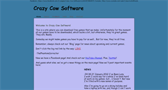 Desktop Screenshot of crazycowsoftware.weebly.com