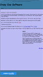 Mobile Screenshot of crazycowsoftware.weebly.com