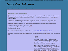 Tablet Screenshot of crazycowsoftware.weebly.com