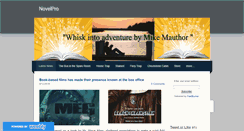 Desktop Screenshot of novelpro.weebly.com