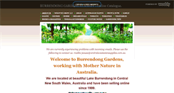 Desktop Screenshot of burrendonggardens.weebly.com