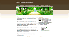 Desktop Screenshot of edgesandhedges.weebly.com