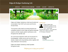 Tablet Screenshot of edgesandhedges.weebly.com