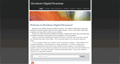 Desktop Screenshot of davidsonsdigitaldiversions.weebly.com