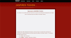 Desktop Screenshot of inspiredfusionif.weebly.com