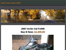 Tablet Screenshot of 2007arcticcatf1000.weebly.com