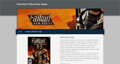 Desktop Screenshot of falloutnewvegasdownload.weebly.com