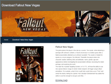 Tablet Screenshot of falloutnewvegasdownload.weebly.com