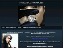 Tablet Screenshot of breezydiamonddolls.weebly.com