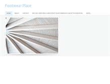 Tablet Screenshot of footwearplacedc.weebly.com