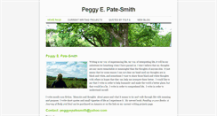 Desktop Screenshot of peggyepatesmith.weebly.com