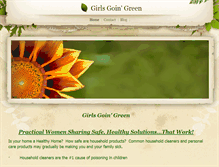 Tablet Screenshot of girlsgoingreen.weebly.com