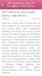 Mobile Screenshot of isocertificationtrainingcost001.weebly.com