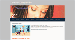 Desktop Screenshot of creativemindshair.weebly.com