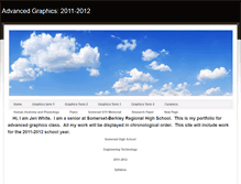 Tablet Screenshot of jenswhitesgraphics2.weebly.com