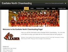 Tablet Screenshot of northcheerleading.weebly.com