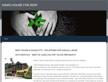 Tablet Screenshot of davaohouse.weebly.com