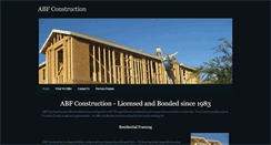 Desktop Screenshot of abfconstruction.weebly.com