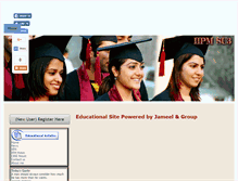 Tablet Screenshot of educationjameel.weebly.com