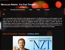 Tablet Screenshot of moroccanatheist.weebly.com