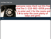 Tablet Screenshot of hotnewchatline.weebly.com
