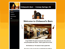 Tablet Screenshot of chitwoodsbarn.weebly.com