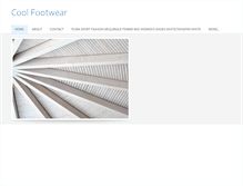 Tablet Screenshot of coolfootwear2a.weebly.com
