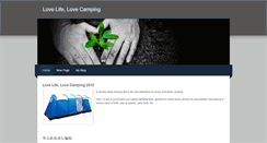Desktop Screenshot of lovecampingtent.weebly.com