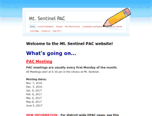 Tablet Screenshot of mtsentpac.weebly.com