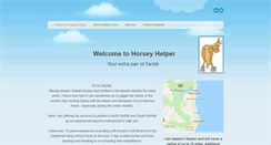 Desktop Screenshot of horseyhelper.weebly.com