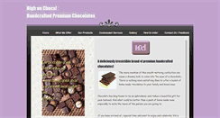 Desktop Screenshot of highonchocs.weebly.com