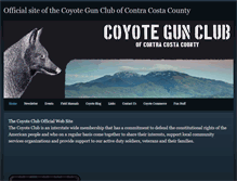 Tablet Screenshot of coyoteclub.weebly.com