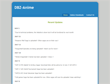 Tablet Screenshot of dbzanime.weebly.com