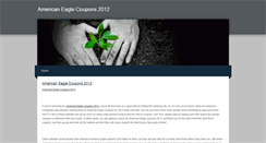 Desktop Screenshot of eaglecoupons.weebly.com