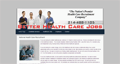 Desktop Screenshot of betterhealthcarejobs.weebly.com