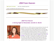 Tablet Screenshot of jemfromheaven.weebly.com