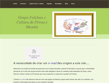 Tablet Screenshot of gfcpovoameadas.weebly.com