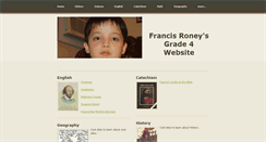 Desktop Screenshot of francisroney.weebly.com