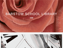 Tablet Screenshot of barstowschoollibrary.weebly.com