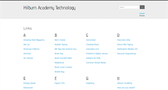 Desktop Screenshot of hilburnacademytechnology.weebly.com