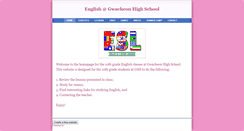Desktop Screenshot of gwacheonhigh.weebly.com