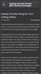 Mobile Screenshot of bestgolfvacations.weebly.com