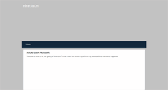 Desktop Screenshot of niravsinh.weebly.com