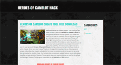 Desktop Screenshot of heroesofcamelothackss.weebly.com
