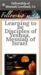 Mobile Screenshot of fellowshipofmessiah.weebly.com