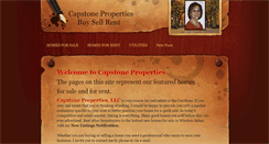 Desktop Screenshot of capstoneproperties.weebly.com