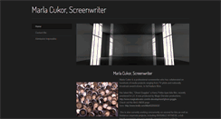 Desktop Screenshot of marlacukor.weebly.com