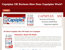 Tablet Screenshot of capsiplexuk.weebly.com