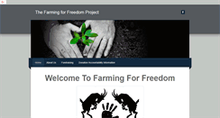 Desktop Screenshot of farmingforfreedom.weebly.com