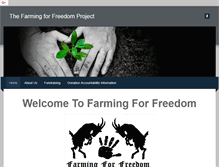 Tablet Screenshot of farmingforfreedom.weebly.com